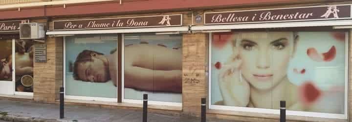 Fachada de Estética París